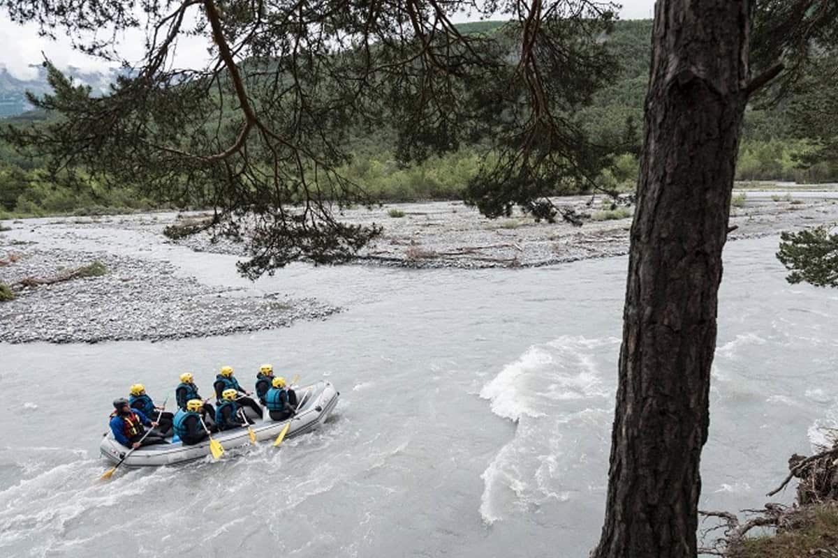 rafting sur l'ubaye