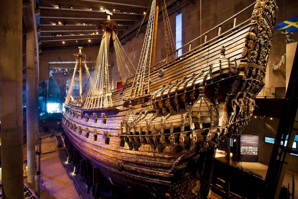 intérieur musée Vasa