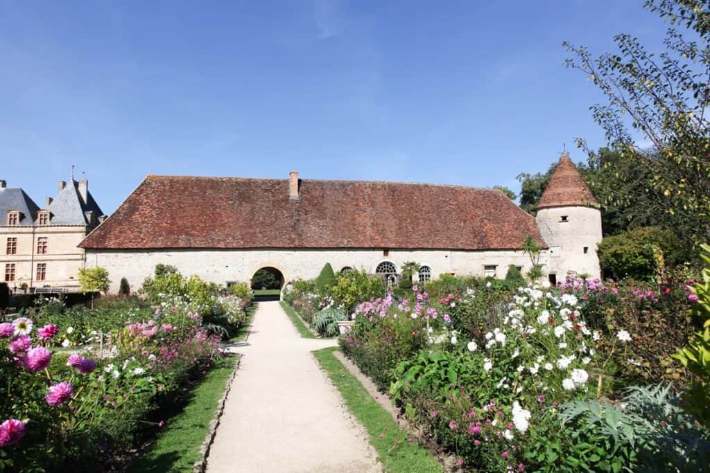 Château de Cormatin jardin