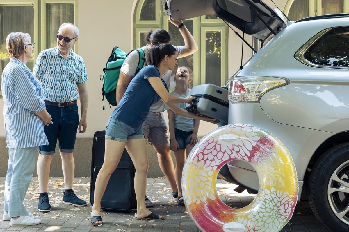 Organiser des vacances en voiture pour une grande famille