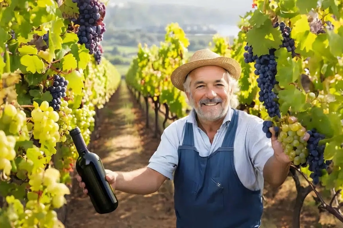 Parcours dans les régions viticoles champenoises de France