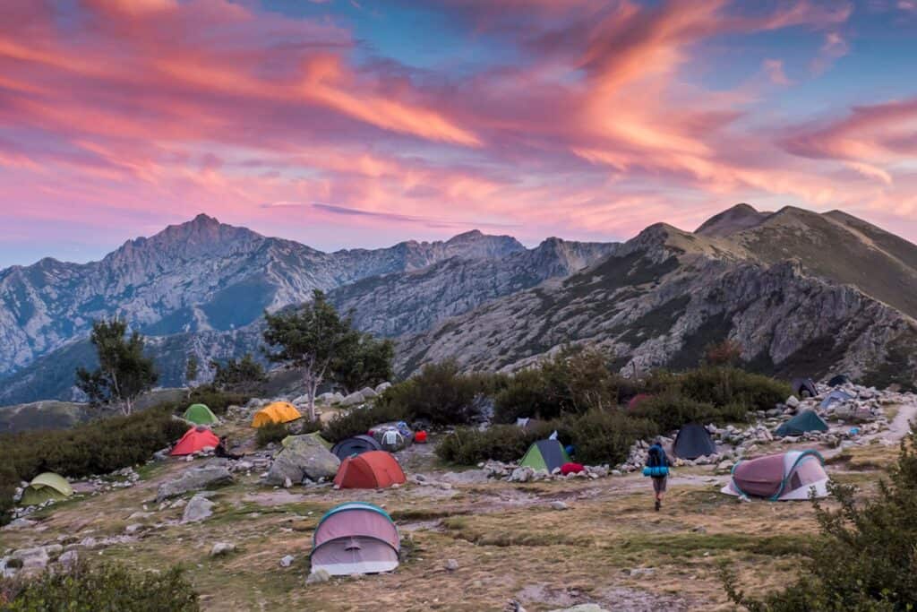 camping sauvage en Corse