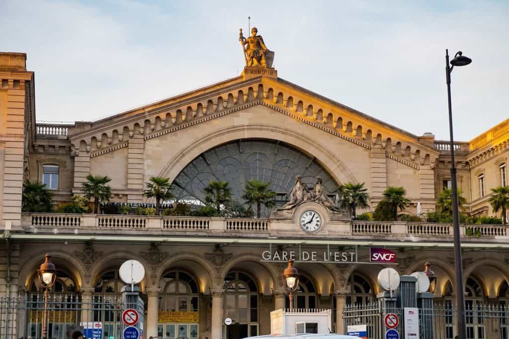 gare de l'Est à Paris
