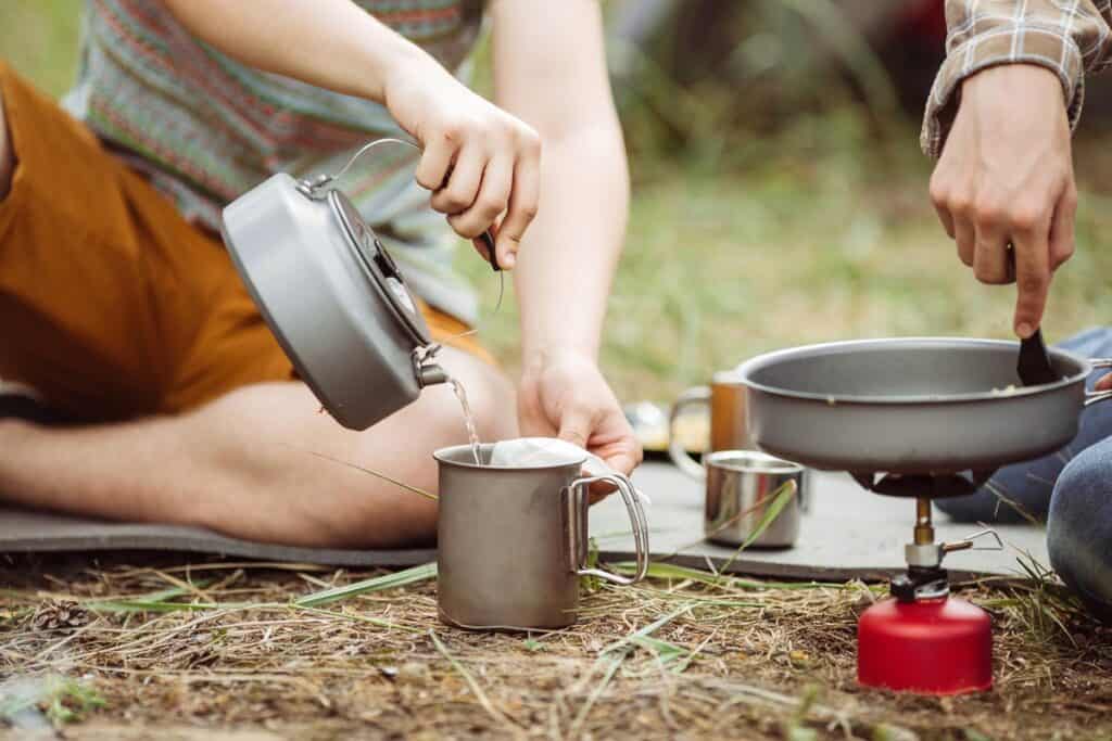 matériel de cuisine pour camper