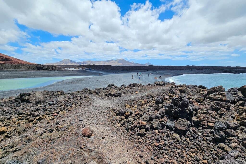 Plage de Montaña Bermeja