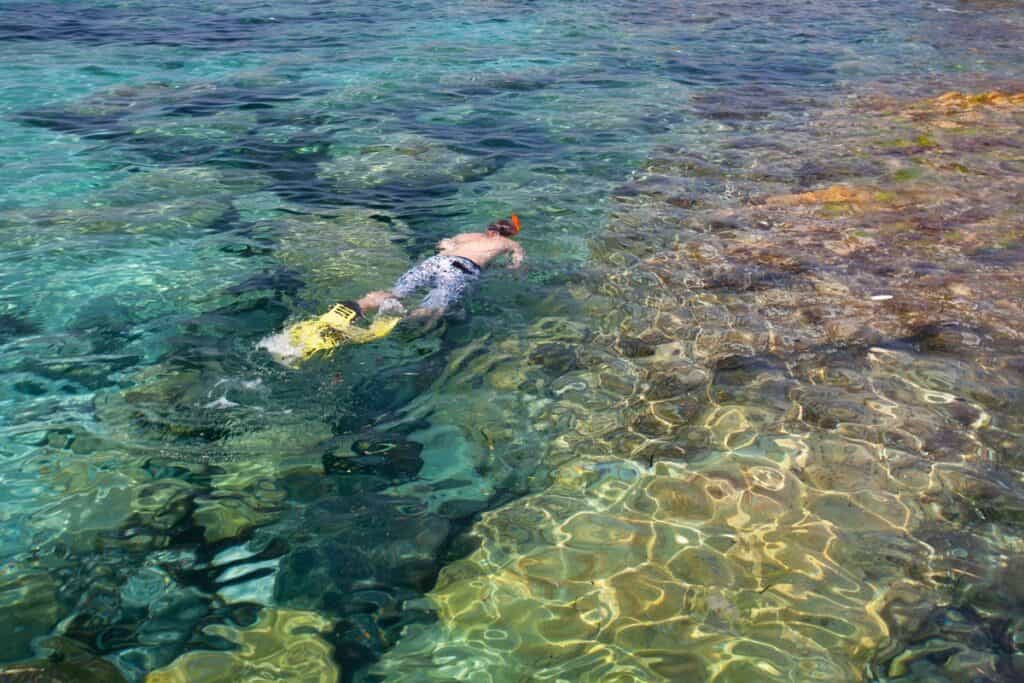 snorkeling en Corse