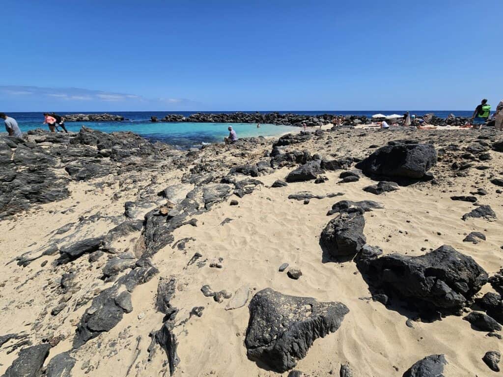 Playa del Jablillo à costa teguise