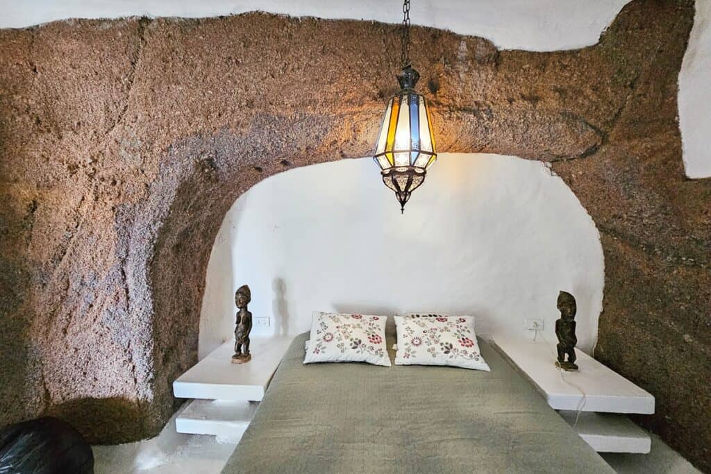 chambre dans la maison Omar Sharif à Lanzarote