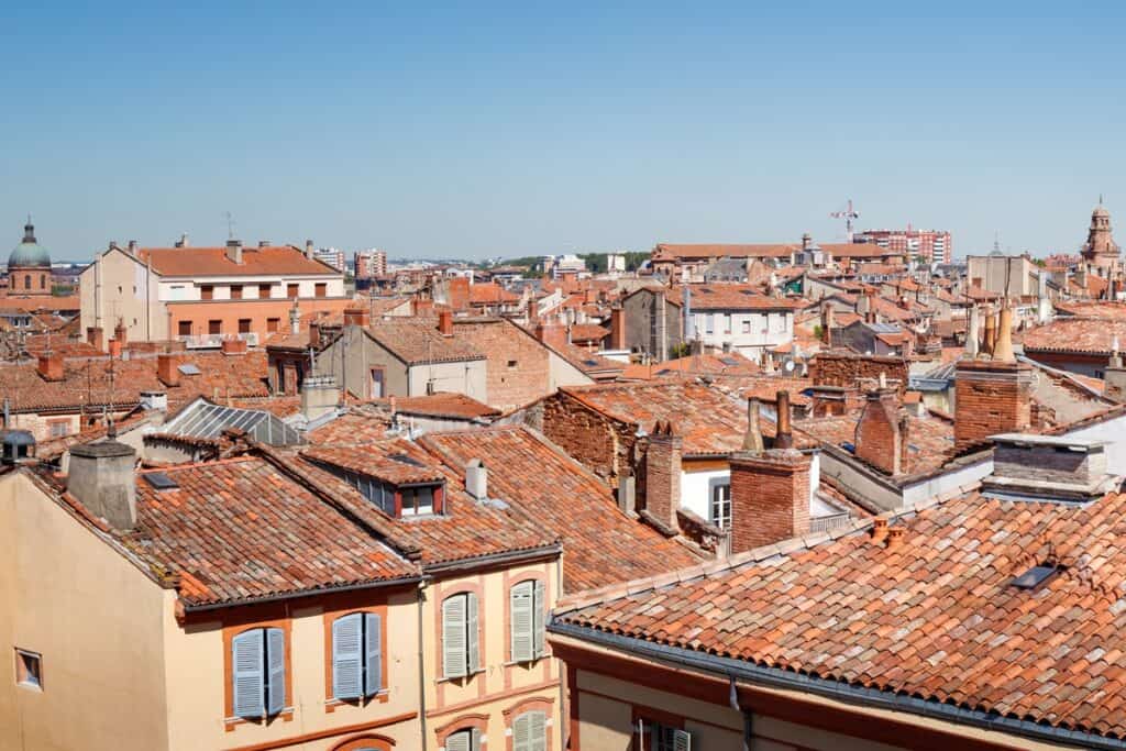 les toits de Toulouse