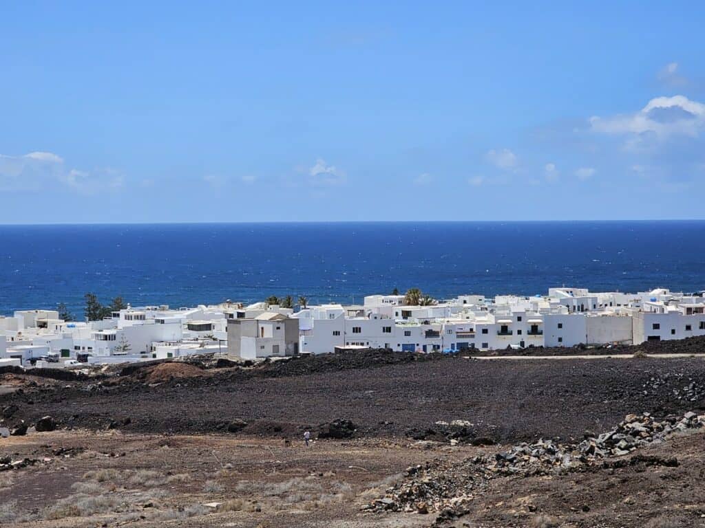 vue sur le village d'el golfo