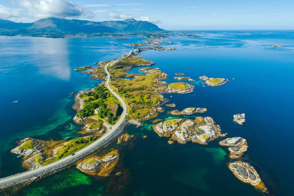 route de l'Atlantique en Norvège