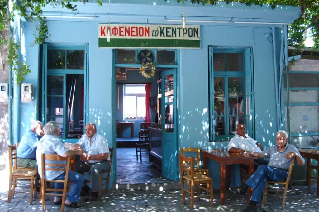 bar en Grèce