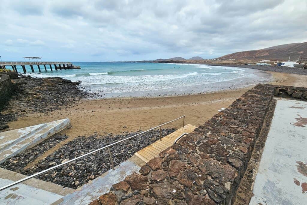 plage de La Garita à Arrieta