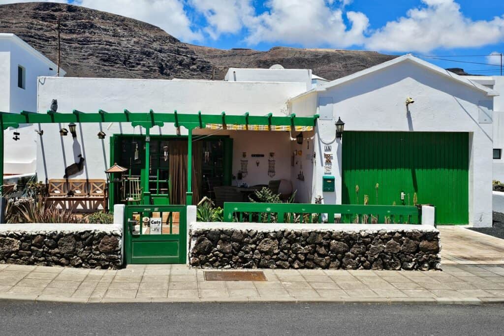 maison typique de Lanzarote à Orzola