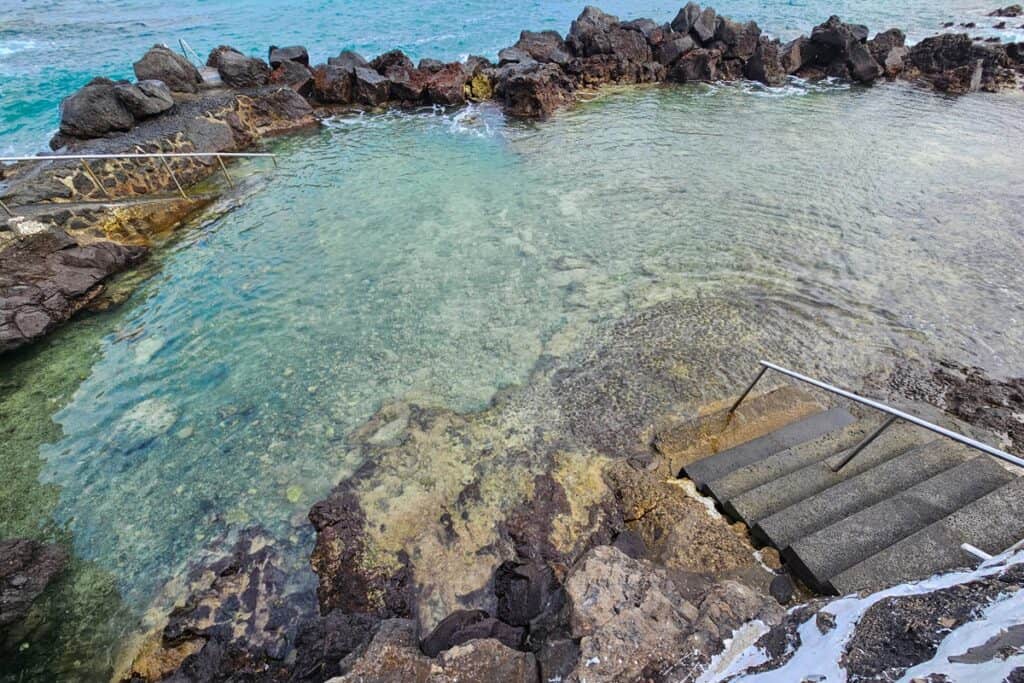 piscine naturelle de Punta Mujeres