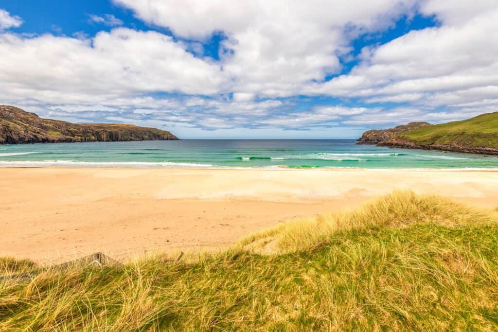 Plage sur l'île de Lewis