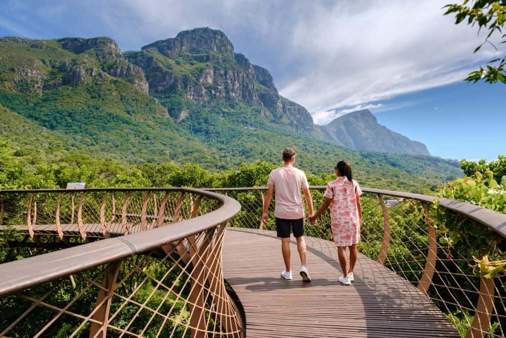 Kirstenbosch au Cap en Afrique du Sud