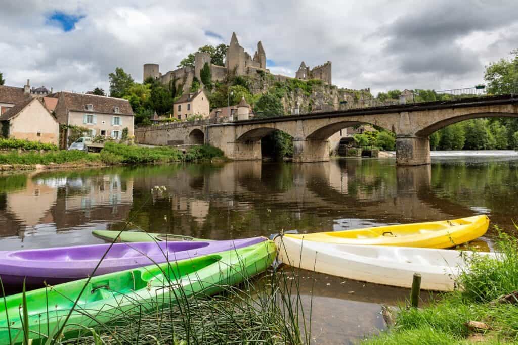 canoes sur la Charente