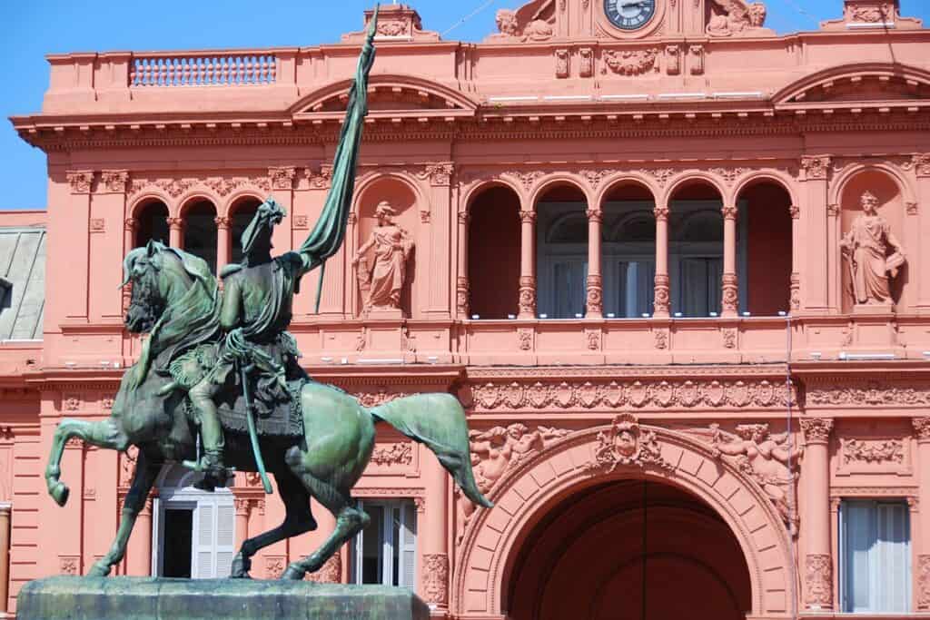 façade de la Casa Rosada