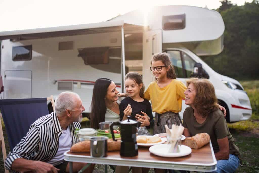 vacances en famille en camping-car