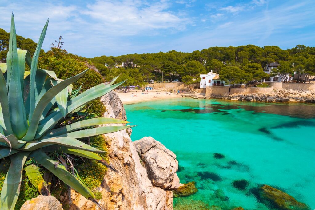 plage de Majorque aux îles Baléares