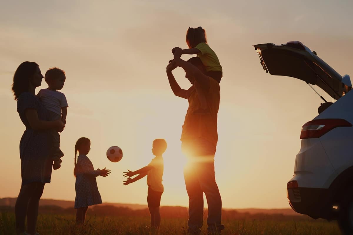 voyager en famille